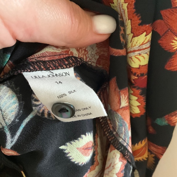 ULLA JOHNSON Giselle belted floral-print silk midi dress - Picture 5 of 7